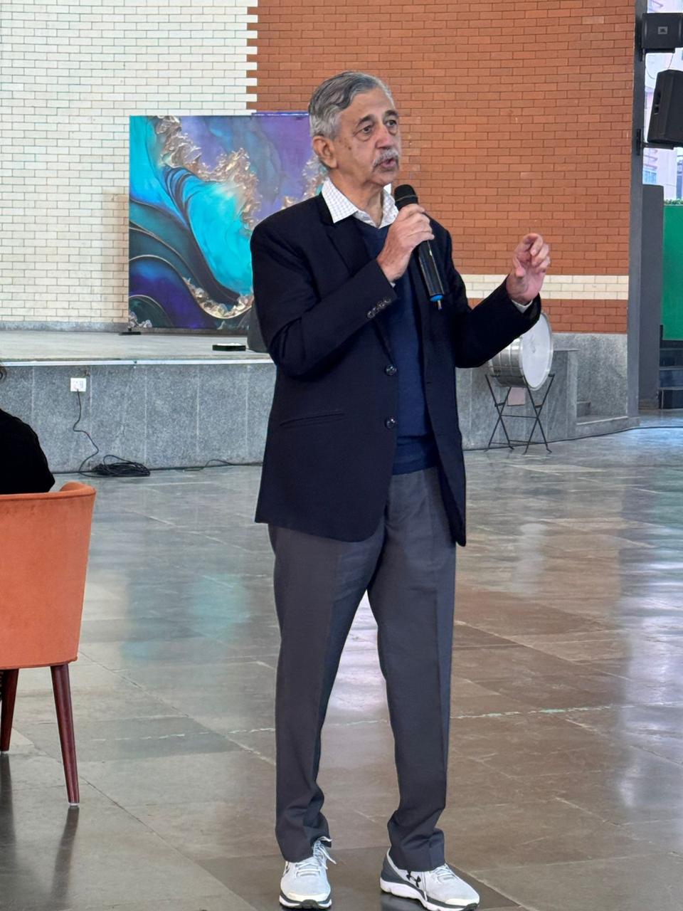 Celebrating Constitution Day at Mayoor School, Noida